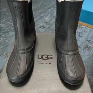 UGG Men's Black Waterproof Boots